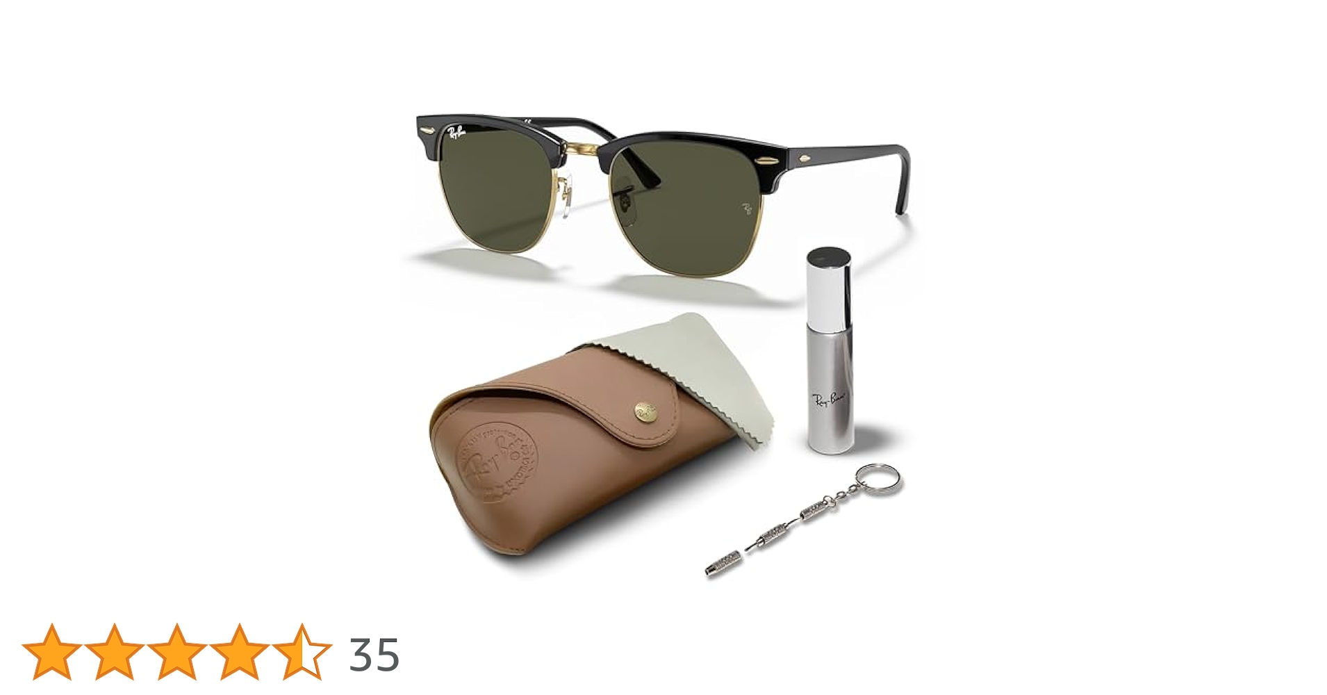 Ray-Ban RB3016 Square Shaped Sunglasses for Men & Women