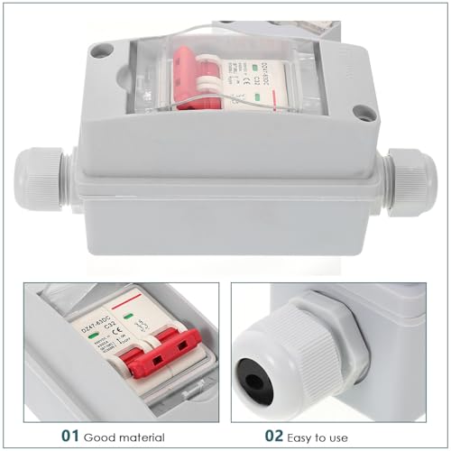 Boîtier de distribution solaire contre humidité et coupures électriques - 3