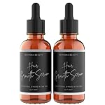 Rennora Hair Growth Serum with Organic Herbs and Natural Vitamins, Peppermint Oil, Stinging Nettle, and Rosemary Oil, No Chemicals, Formulated for Hair Regrowth (2 Pack - 60 Day Supply)