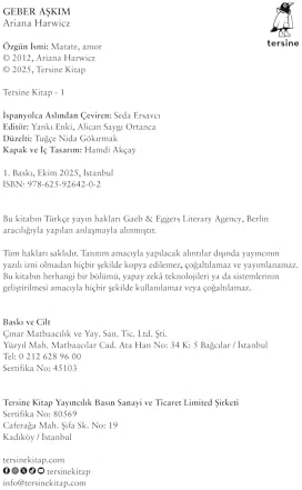 Geber Aşkım: 2018 Uluslararası Man Booker Ödülü Adayı - Görsel 4