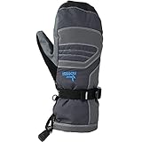 Kombi Kids & Baby Storm Cuff III Cold Weather Mittens, X-Large, Gunmetal