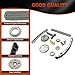 Timing Chain Kit for Mazda 3 2.3L 2007-2013, for Mazda 6 2.3L 2006-2007, for Mazda CX-7 2.3L 2007-2012 Includes Tensioner, Guide Rail, Sprocket Replaces 110363-5209-1440566841 1L5Z6268AA