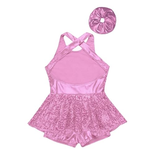 Disfraz de baile para niñas con lentejuelas y banda para el cabello miniatura 7