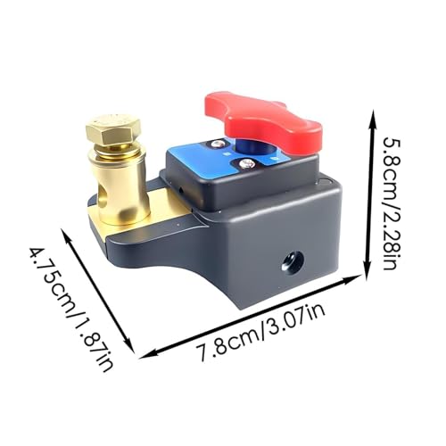 Interruptor de servicio pesado de 12-24V con terminal de corte rápido 2