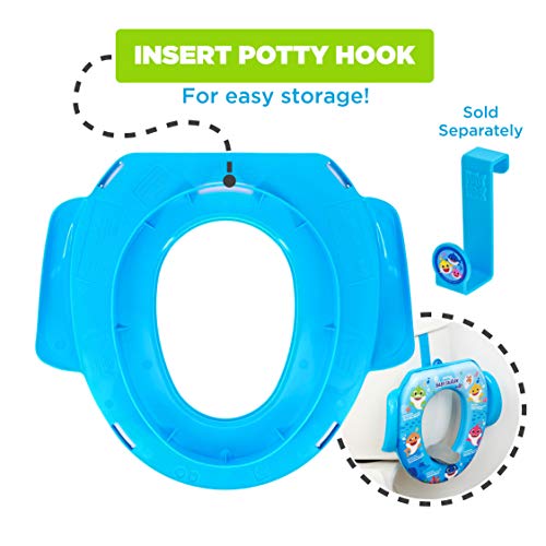 Nickelodeon 58954 Baby Shark "Sharktastic" Soft Potty Training Seat thumb #4
