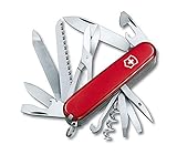 victorinox huntsman lite review Drahtabisolierer, Stech-Bohr-Nähale, Korkenzieher, Schere, Holzsäge, Nagelfeile, Nagelreiniger, Metallsäge, Metallfeile, Holzmeissel 4mm, Mehrzweckhaken, Zanstocher, Pinzette, Ring