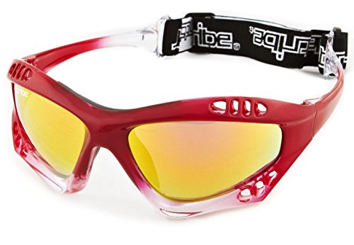 Jettribe Jet Ski Vented Sunglasses | Attached Goggle Strap | Case Included |