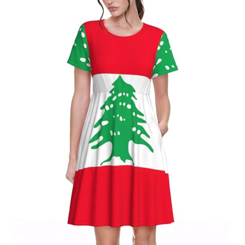 Robe Liban femme trapèze avec poches intégrées pour en finir avec les tenues inconfortables