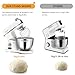 ZACME 8.4QT Commercial Stand Mixer 800W with Aluminum Die Casting Meets the Standard of NSF/ANSI 8-2023, Mixers Kitchen Electric Stand Mixer with Stainless Steel 8L Bowl, Dough Hook, Whisk and Beater