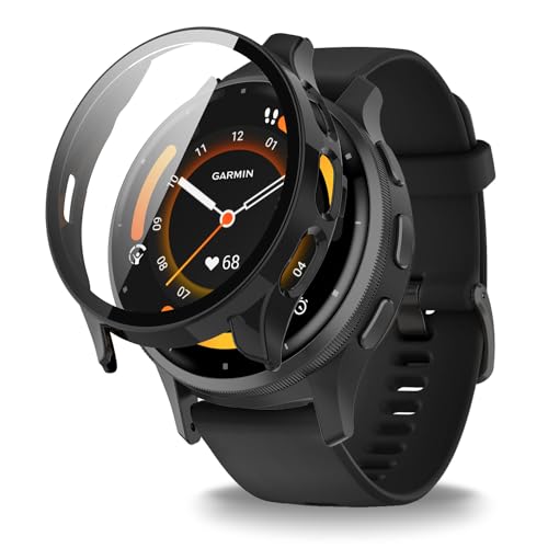 Garmin Venu 3S Ή P[X YAJOJO ی KXtB ̌^ Jo[ X}[gEHb` 3DȖʋtB GbW^b` hC菝 hՌ h~ Sʕی EȒP yubNz