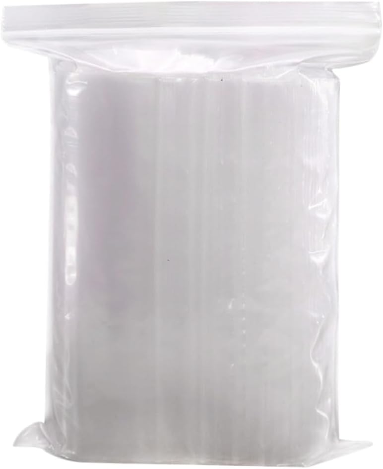 200Pcs PE Sealing Storage Bags for Cookie Candy Retail