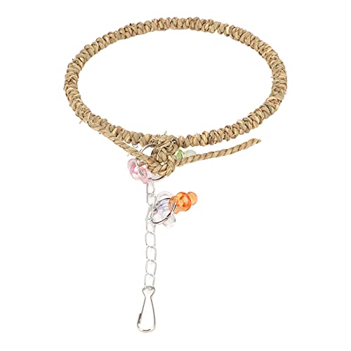 Poleiro de balanço de corda de pássaro para papagaios, brinquedo de mastigar seguro, anel colorido p