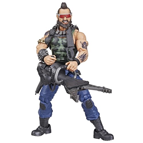 Boneco G.I. JOE Classified Series - Figura 15 cm e acessórios - Dreadnok Ripper - F7471 - Hasbro
