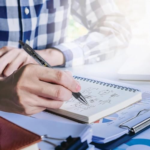 Bolígrafos retráctiles con tinta gel premium G2 color burdeos 6 unidades miniatura 5