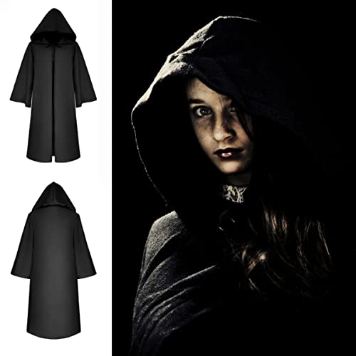 Cape d'Halloween unisexe longue en velours pour masquer vos habits - 4