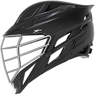 Cascade XRS (Matte Black Shell/Silver Mask) Lacrosse Helmet