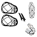 OnIUeZky Ice Cleats Traction Anti Slip Crampons Snow Grips Safe Protector Grips for Walking Boots Shoes L
