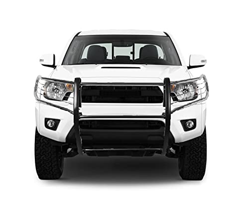 Black Horse 17A096400Mss Stainless Steel Grille Guard Compatible With 2005 2015 Toyota Tacoma #TOP26