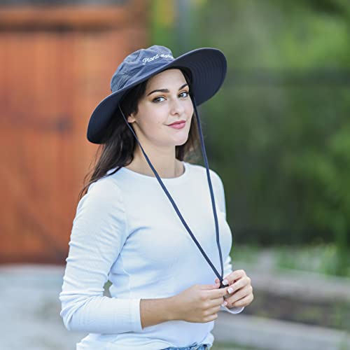 Laila And Lainey Plant Lady Wide Brim Gardening Hat - Waterproof Sun Hat thumb #4