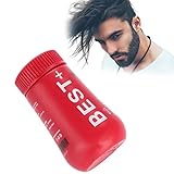 Aplicado uniformemente al cabello seco, puedes captar la forma del toque mate y natural