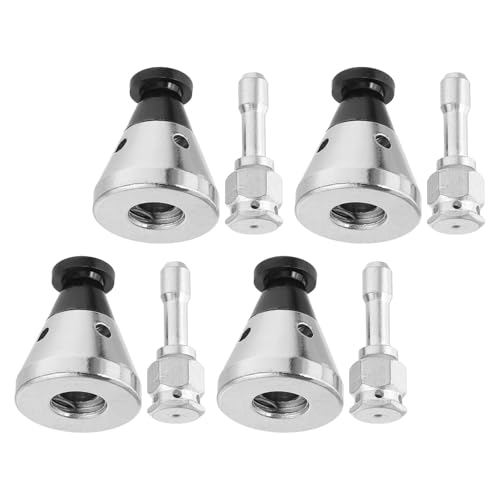 MOKKHNB 4 Set Pressure Cooker Relief Jigger Valve Exhaust Rod - Safe Regulator Weight for Kitchen Pressure Cooker Parts