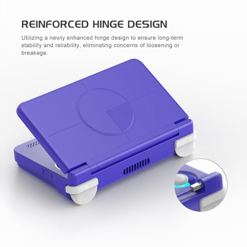 Image of Retroid Pocket Flip 2 Retro Game Console, 5.5 inch AMOLED 1080P Display, Hall Effect Sticks, 5000mAh Battery, Portable Android Handheld (GC)