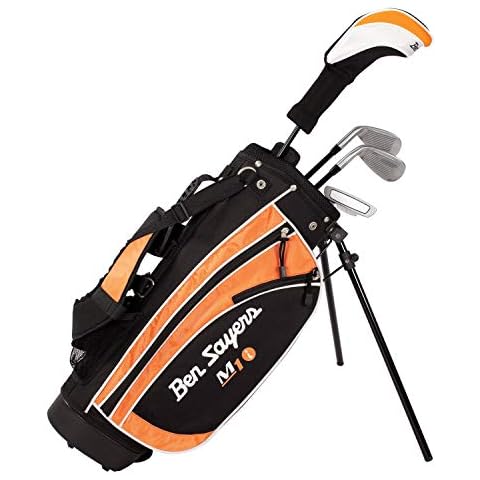 Ben Sayers Right-Handed M1i Junior Package Set with Stand Bag - Orange - 5-8 Years Cover
