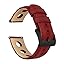 Crimson Red (Rally Style) - Black Buckle