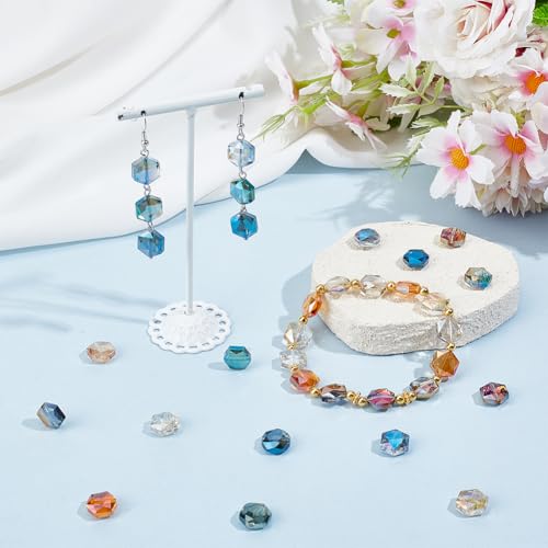 Perles en verre de 12mm pour fabriquer des bijoux sans outils complexes à la maison