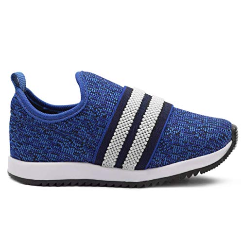 Tênis Jogging Infaltil Casual Menino 55 (20, Azul)