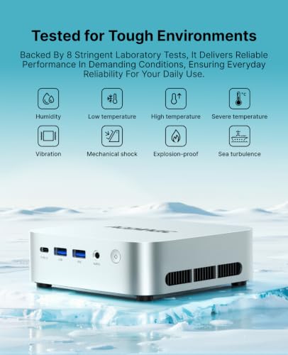 Image of ACEMAGIC K1 Mini PC, AMD Ryzen 7330U(Up to 4.3GHz), 8GB RAM 256GB SSD