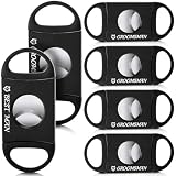 Lasnten 6 Pcs Groomsmen Wedding Gift for Best Man Groomsman, Stainless Steel Cutter for Best Groomsmen Gift Wedding Favors(5 Groomsman and 1 Best Man)