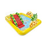 ~ [PEQUEÑO PATIO DE JUEGOS] Piscina infantil inflable, toboganes y proyectos de entretenimiento con chorros de agua, pequeño parque acuático familiar.