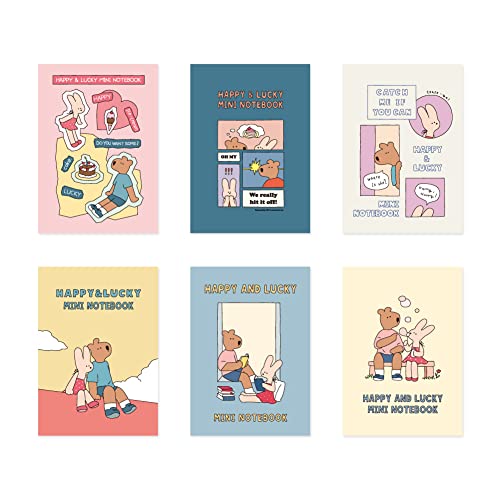 ���m���C�N �n�b�s�[�A���h���b�L�[ �������[�Y �~�j �m�[�g B �Z�b�g - Happy &lucky memories mini note B set