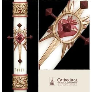 Sacred Heart Paschal Candle
