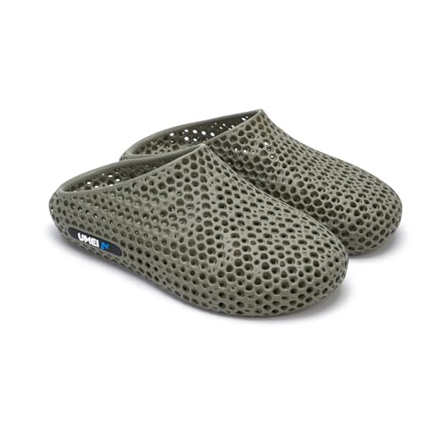 Unisex 3D Printed Slides for Men Women, Closed-Toe Slippers, Ergonomic Mellow Recovery shoes，Moonwalker Recovery Sandals for Shower, Gym, Beach & Home, Arch Support, Waterproof & Quick Dry