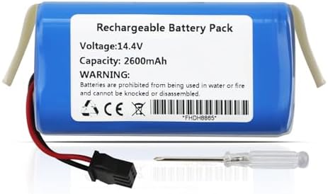 Batteria 14.4V 3.4Ah Li-Ion ABL-D1 Per Aspirapolvere IROBOT Roomba I7 - Foto 5