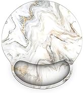 ToLuLu Mouse Pad Suporte para descanso de pulso, mouse pads de gel com base de borracha antiderrapante espuma viscoelástica Mousepa...