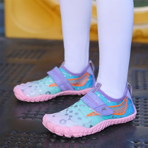 Image of Quickshark Kids Water Shoes Boys Girls Barefoot Aqua Socks Outdoor Indoor Quick Dry Sandals Lightweight Slip On Walking Sneakers for Beach Pool Swim (Little Kid /Big Kid)
