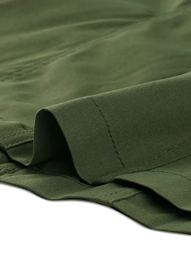 Allegra K Women's Saint Patrick's Day Zip Up Jacket With Pockets Sleeveless Anorak Utility Vest Medium Green #TOP5