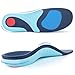 Plantar Fasciitis Insoles, 220+ lbs High Arch Support Inserts for Women Men, Heavy Duty Flat Feet Plantar Fasciitis Pain Relief Orthotic Athletic Work Boot Insoles for Standing All Day-L