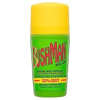 Bushman 20 Percent Deet Roll-On, 65 grams