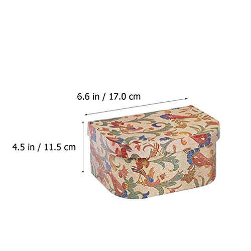 STOBOK Caixa de Joias Musical Bailarina Caixa de Joias Musical Caixa de Armazenamento de Maquiagem R