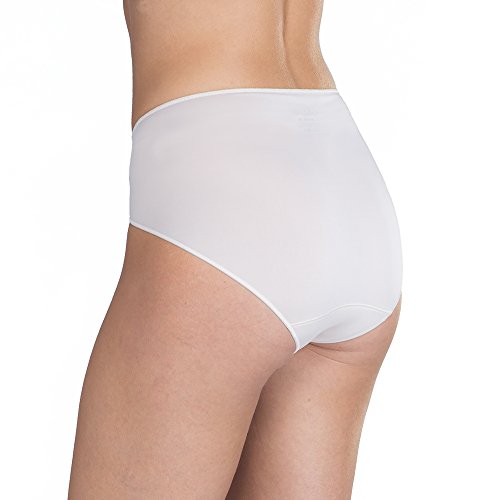 Gildan Women's Microfiber Hi Cut Panties, 6 Pairs, Assorted Solids, Small #TOP2