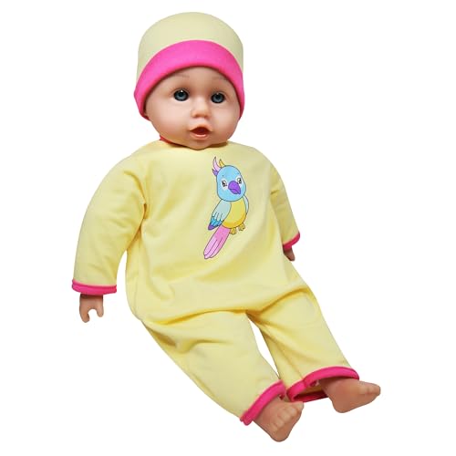 Set gemelos de muñecas con doble trona rosa y amarilla miniatura 5