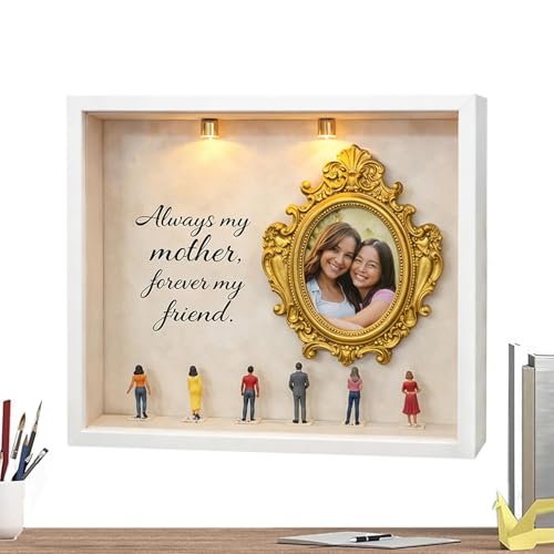 Regalo creativo para mujeres y mamá juego de manualidades de resina de madera DIY