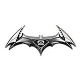 Car Bat Emblem for Mazda 6 2007-2023, Batman Logo Sticker Decal UV Protected Fade Resistant Enhances Your Vehicle's Look Easy to Apply & Remove,Black