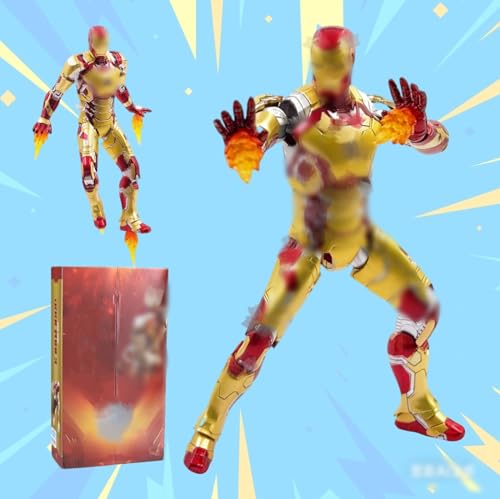 LonullyMege MK42Ironmam Action Figures-7 Inch Collector's Edition Mark Model Toy