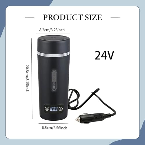 Hervidor Eléctrico Para Auto 450ml Yajuyi 24V miniatura 3