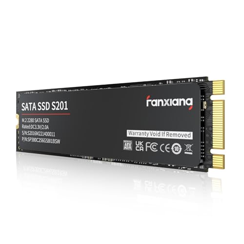 fanxiang S201 SSD SATA 128GB, M.2 2280 SATA Hard Disk SSD...